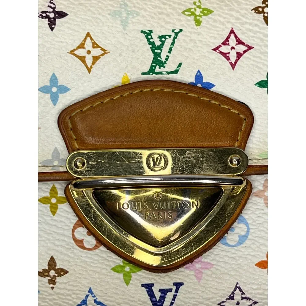 Louis Vuitton Murakami Multicolore Porte Tresor Wallet White M92659 Y2K